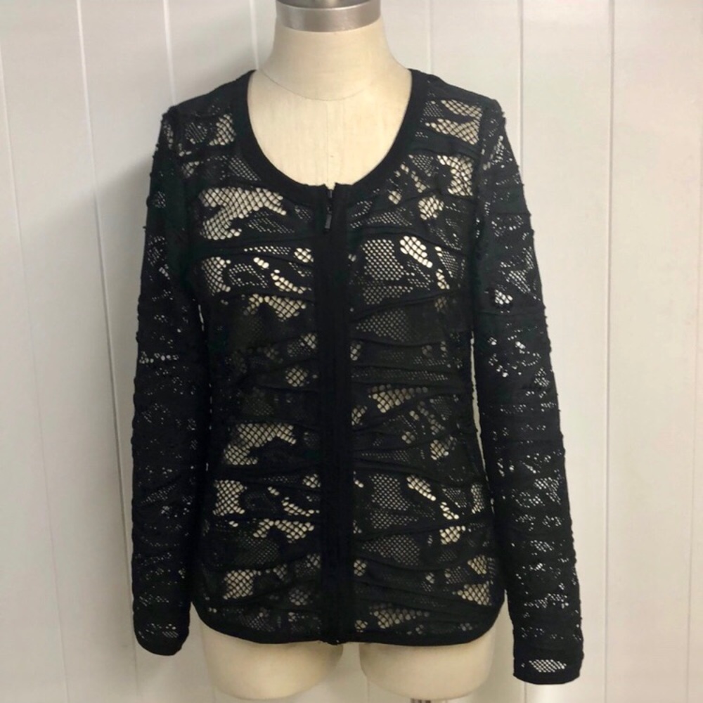 Colletta Lace Zip Up Jacket ❤️